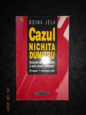 DOINA JELA - CAZUL NICHITA DUMITRU. INCERCARE DE RECONSTITUIRE A UNUI PROCES... foto