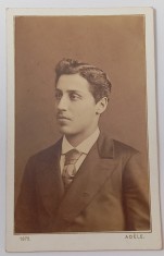 Fotografie CDV , Barbat , Atelier Adele Viena