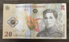 Bancnotă 20 lei 2021 Ecaterina Teodoroiu - ediție specială BNR