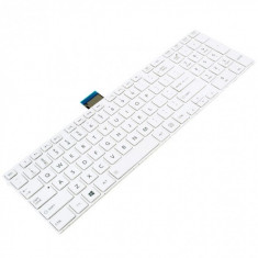 Tastatura Laptop Toshiba Satellite L855D US alba foto