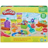 Set plastilina Play-Doh &bdquo;Crește-ți gradina&rdquo; cu 20 accesorii