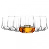 Set 48 Pahare tumbler din Sticla pentru Bauturi 400ml Valeria VLR354