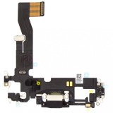 Flex Incarcare iPhone 12 Pro, Negru, Mufa Incarcare, Banda Flex Telefon, Piesa Schimb Compatibila, Incarcare Rapida