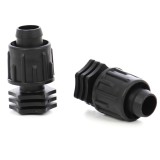 Dop pentru banda pentru irigatii prin picurare, D 17 mm, negru, polipropilena, set 2 buc