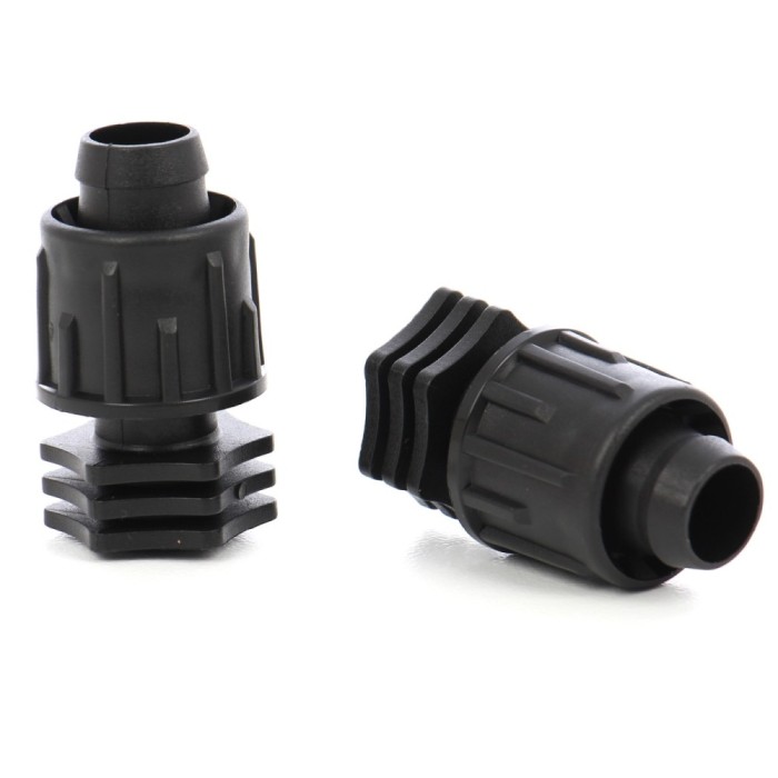 Dop pentru banda pentru irigatii prin picurare, D 17 mm, negru, polipropilena, set 2 buc