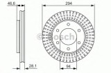 Disc frana MITSUBISHI L 200 (KB, KA) (2004 - 2016) BOSCH 0 986 479 704