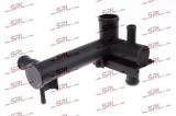 Flansa lichid racire VW Transporter T3 1979-1990; motor 1.9, 2.1; 11211823001; 251121438B; SRLine, aftermarket