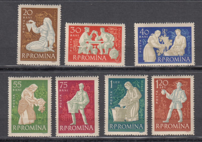 ROMANIA 1960 LP 511 VITICULTURA SERIE MNH foto