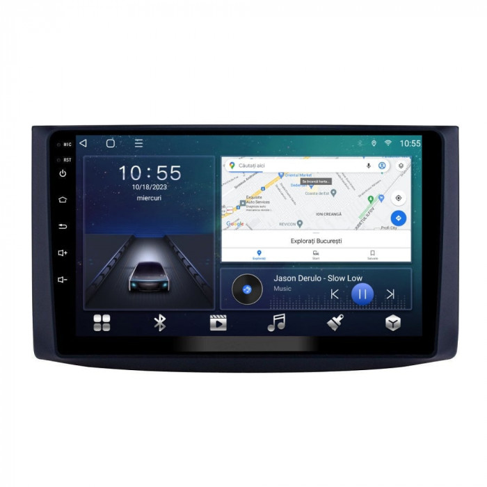 Navigatie dedicata cu Android Chevrolet Kalos 2006 - 2011, 2GB RAM, Radio GPS