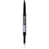 MAYBELLINE NEW YORK Express Brow Satin Duo creion pentru spr&acirc;ncene pulbere duo culoare 01 - Dark Blonde