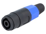 Mufă Difuzoare Tata 4PIN Cu Manson pe Cablu