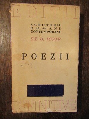 ST.O.IOSIF-POEZII foto