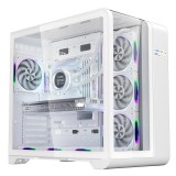 Carcasa 1STPLAYER RT7-WH, Mid Tower, White