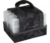 GEANTA SPINNING FOX RAGE CAMO STACK PACK SMALL + 3 CUTII NALUCI