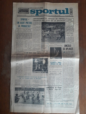 Ziarul Sportul 28 August 1969 / CSP foto