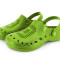 Papuci Delphin OCTO, Verde Lime (Marime: 41)