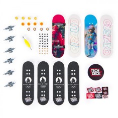 TECH DECK PACHET 4 PIESE FINGERBOARD GUSTAVO 9.6CM