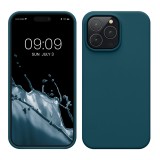 Husa Kwmobile pentru Apple iPhone 14 Pro Max, Verde, Silicon, KWM000016NL039C, Carcasa