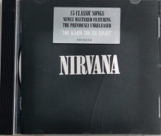 Nirvana &ndash; Nirvana _ NM / NM cd rock alternativ grunge _ Geffen Europa 2002