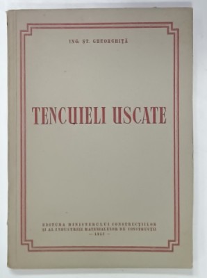 TENCUIELI USCATE de ING. ST. GHEORGHITA , 1952 foto