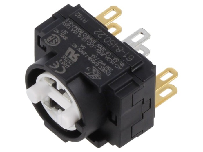 Element de contact NC x2, aurit