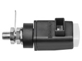Clemă de laborator albă 31mm 300VDC 16A