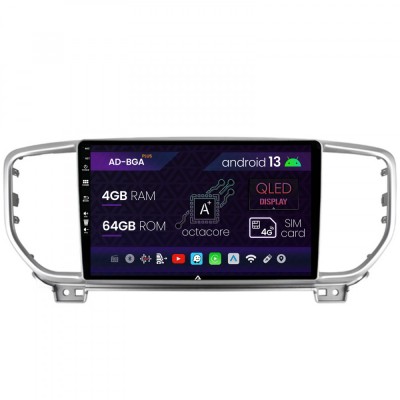 Navigatie Kia Sportage (2018+), Android 13, A-Octacore 4GB RAM + 64GB ROM, 9 Inch - AD-BGA9004+AD-BGRKIT150 foto