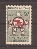 Congo 1961 - A 10-a aniversare a Comisiei Africane de Cooperare Tehnică, MNH, Nestampilat