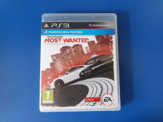 Need for Speed (NFS) Most Wanted - joc PS3 (Playstation 3) foto
