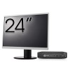 Pachet Calculator Second Hand HP EliteDesk 800 G2 Mini PC, Intel Core i5-6500 3.20-3.60GHz, 16GB DDR4, 512GB SSD + Monitor 24 Inch NewTechnology Media