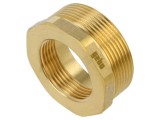 Adaptor reducție alamă CW617N GEBO 241-37BR tată-mamă pentru termoficare