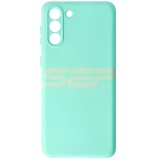 Husa Silicon Samsung Galaxy S21 Plus, Mint, High Copy - Protectie Premium
