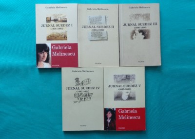 Gabriela Melinescu &amp;ndash; Jurnal suedez ( complet toate cele 5 volume ) foto