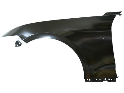 Aripa fata Ford Mustang, 01.2015-07.2018 , partea stanga din aluminiu; cu gauri pentru ornamente foto
