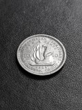 B 11-8 Moneda 10 Centi 1965 Statele Est-Caraibiene - Regina Elizabeth II