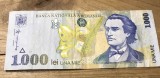 (1) Romania bancnota 1000 lei 1998