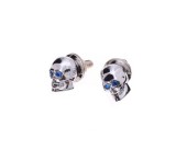 Set 2 suruburi craniu cu albastru, pentru prindere nr. inmatriculare Cod Produs: MX_NEW AW5432