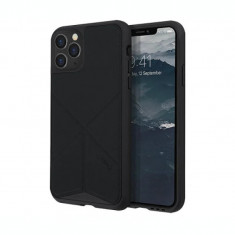 Husa Cover TPU-Textil Uniq Rigor pentru iPhone 11 Pro UNIQ-IP5.8HYB(2019)-TRSFBLK Negru