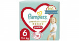 Pampers Premium Care Bugyipelenka 15kg+ Junior 6 (31db)