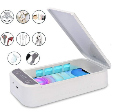 Sterilizator uvc 3 in 1 pentru obiecte mici, smartphone, functie aromaterapie, foto