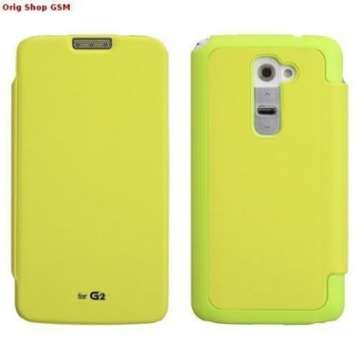 Husa Mercury Techno Flip LG G2 F320 Lime Blister foto