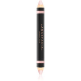 Anastasia Beverly Hills Highlighting Duo Pencil creion iluminator pentru spr&acirc;ncene culoare Matte Camille/Sand Shimmer 4,8 g
