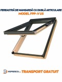 Fereastra de mansarda cu dubla articulare preSelect, Model FPP-V U5, Fakro