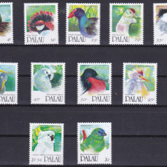 DB1 Fauna Pasari 1990 Palau 11 v. MNH