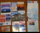 13 Islanda harti, Ghiduri &amp; Magazines. Reykjavik, Akureyri, Isafjordur, 2023