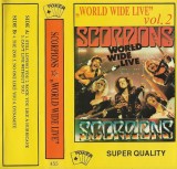 Scorpions - &bdquo;World Wide Live&rdquo; Vol. 2, Caseta audio