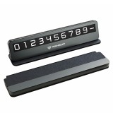 Suport numar auto premium cu cifre magnetice Asteroid GSM DialCraft, SN1