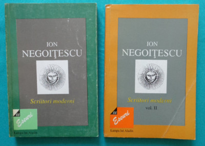 Ion Negoitescu &amp;ndash; Scriitori moderni ( doua volume ) foto