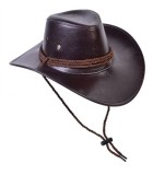 Palarie Halloween Cowboy din piele