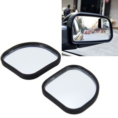 Set 2 Oglinzi unghi mort cu reglaj 360&deg;, auto-adezive, forma neregulata